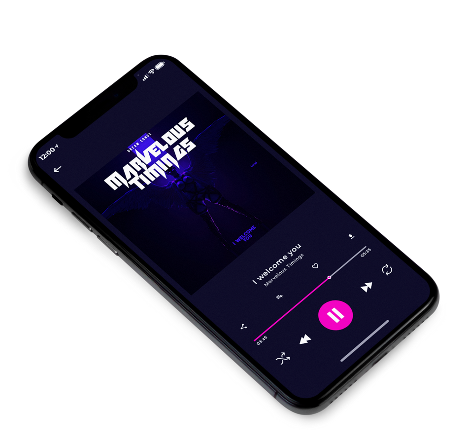 3D view of Premade EDM, House & Dub Album Cover - Black Pearl #5972 | AlbumArtZone*