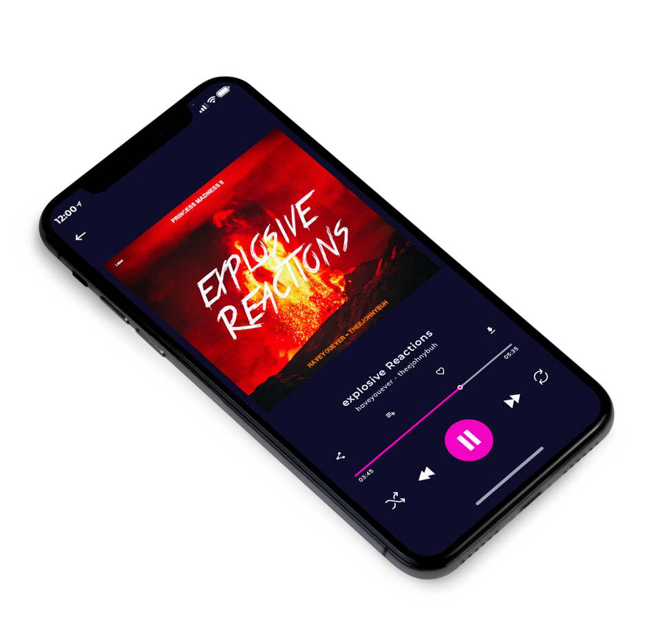 3D view of Premade Rock,Punk & Alternative Album Cover - Heath #6122 | AlbumArtZone*