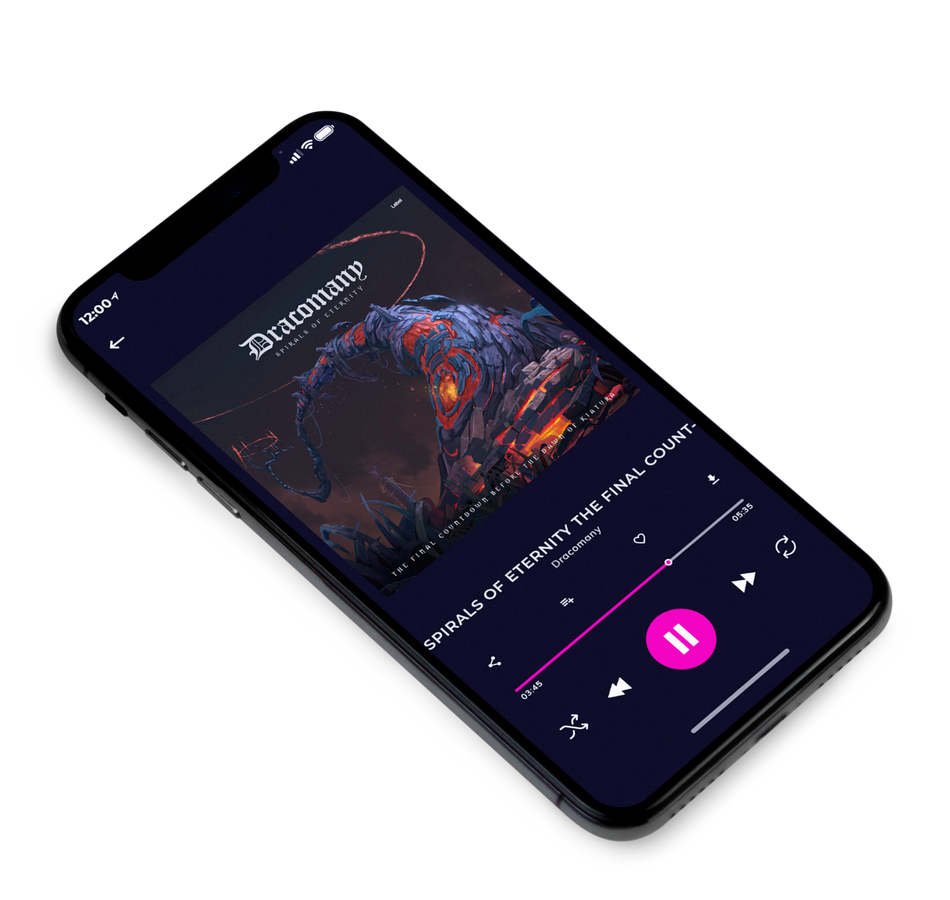 3D view of Premade Heavy Metal & Gothic Metal Album Cover - Baltic Sea #6515 | AlbumArtZone*