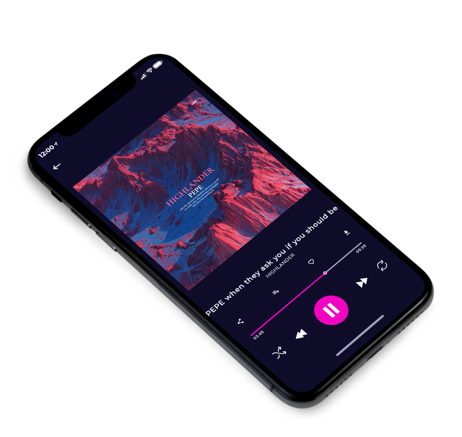 3D view of Premade Electronica & Ambient Album Cover - Martinique #6548 | AlbumArtZone*
