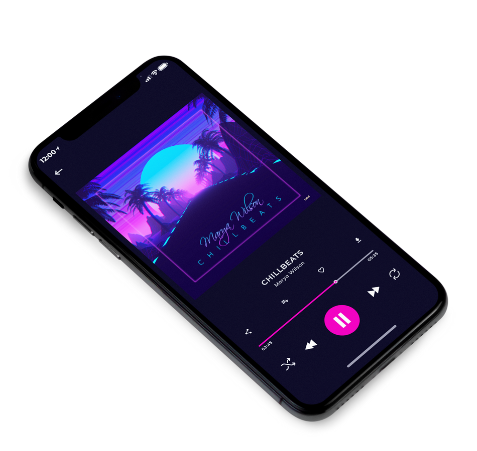 3D view of Premade Dance & House Album Cover - Violet #6553 | AlbumArtZone*