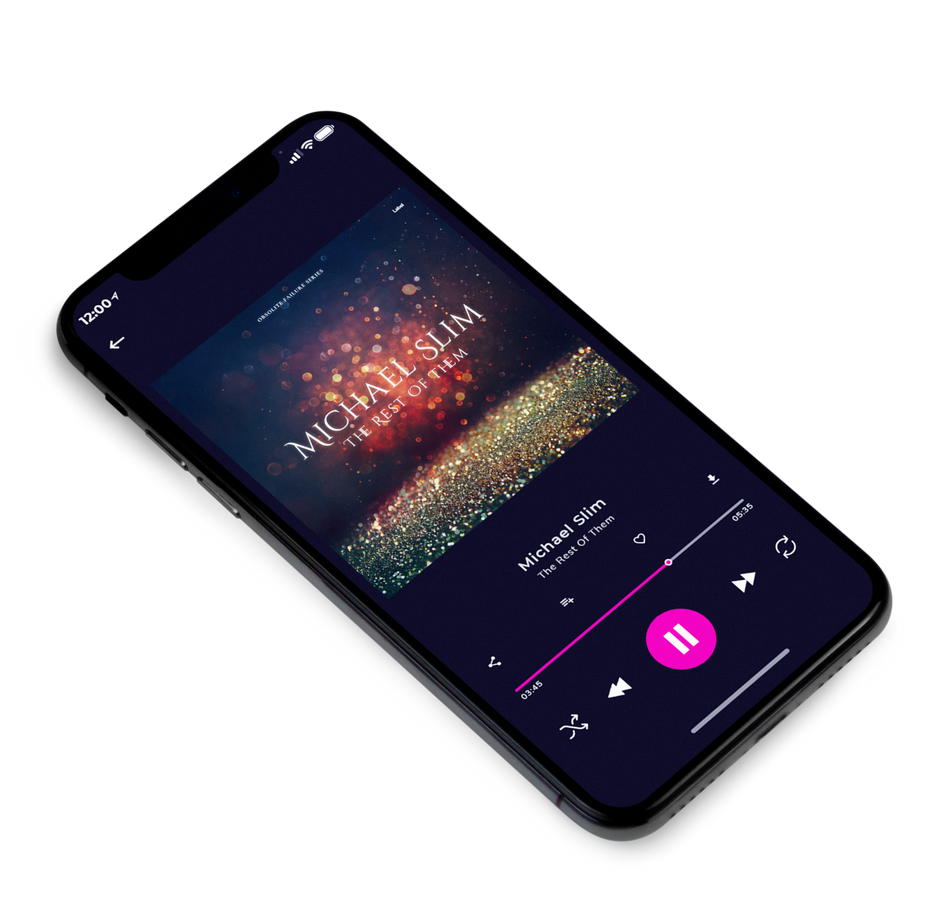 3D view of Premade Electronica & Ambient Album Cover - Baltic Sea #6664 | AlbumArtZone*