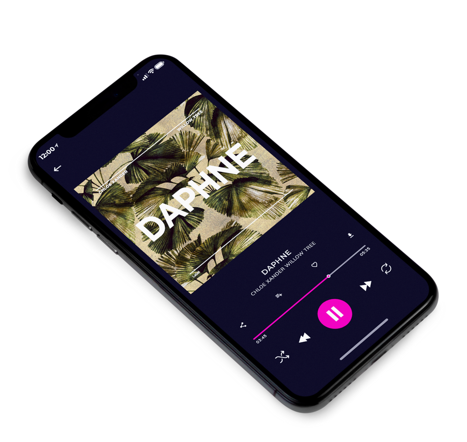 3D view of Premade Dance & House Album Cover - Birch #6680 | AlbumArtZone*