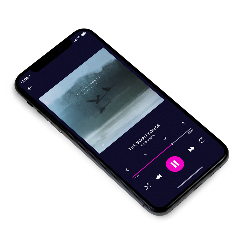 3D view of Premade Electronica & Ambient Album Cover - Limed Spruce #6716 | AlbumArtZone*