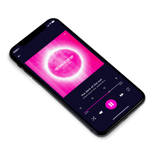 3D view of Premade EDM, House & Dub Album Cover - Violet Red #7235 | AlbumArtZone*