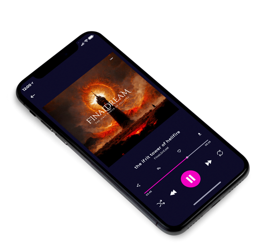 3D view of Premade Heavy Metal & Gothic Metal Album Cover - Coffee Bean #7351 | AlbumArtZone*