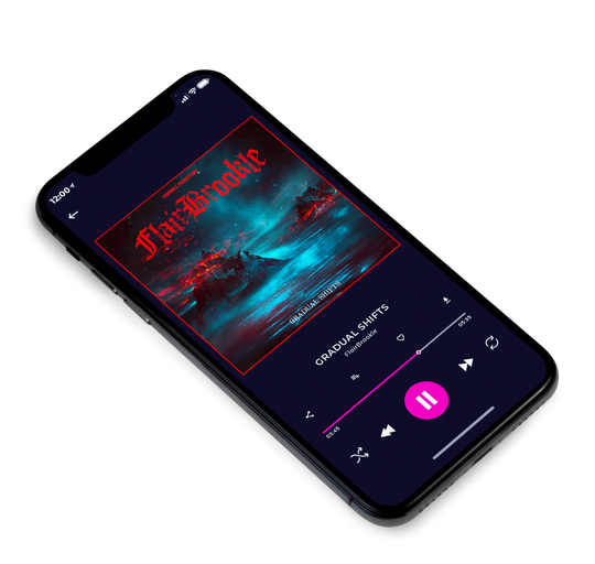 3D view of Premade Heavy Metal & Gothic Metal Album Cover - Baltic Sea #7521 | AlbumArtZone*