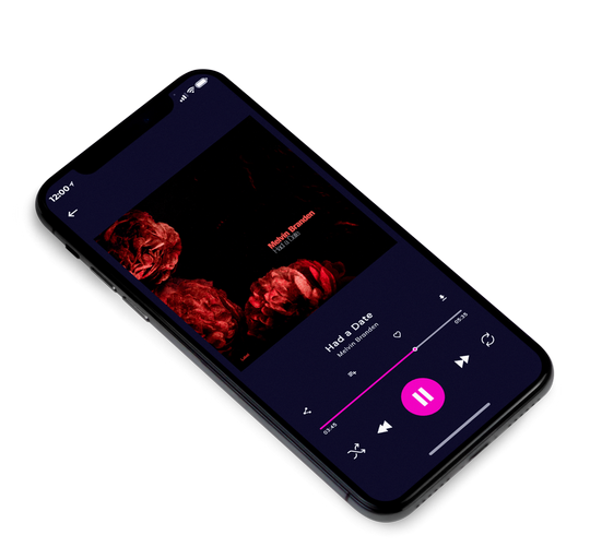 3D view of Premade Pop Album Cover - Night Rider #7563 | AlbumArtZone*