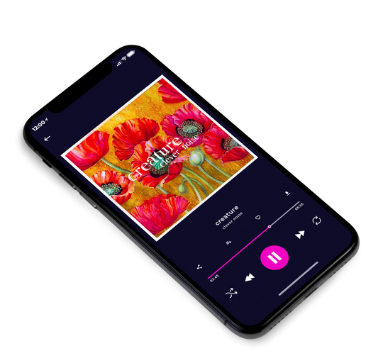3D view of Premade Traditional Jazz & Blues Album Cover - Tall Poppy #7586 | AlbumArtZone*