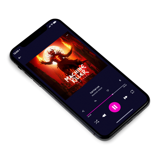3D view of Premade Heavy Metal & Gothic Metal Album Cover - Di Serria #7664 | AlbumArtZone*