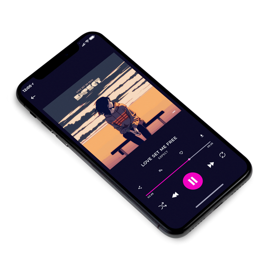 3D view of Premade Electronica & Ambient Album Cover - Charade #7733 | AlbumArtZone*