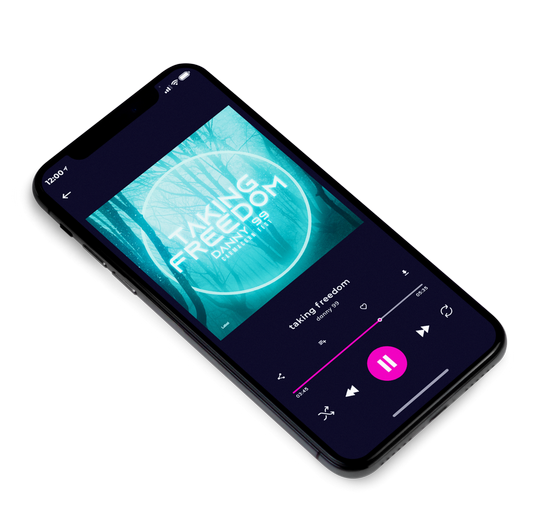 3D view of Premade EDM, House & Dub Album Cover - Neptune #7778 | AlbumArtZone*