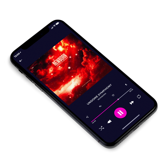 3D view of Premade Contemporary Music Album Cover - Flamingo #7825 | AlbumArtZone*