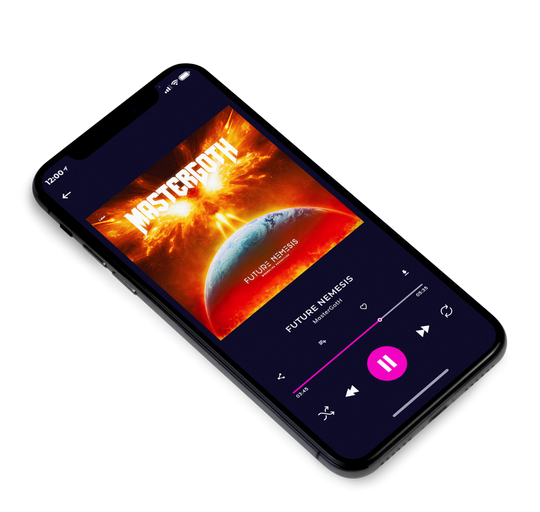3D view of Premade Heavy Metal & Gothic Metal Album Cover - Korma #7831 | AlbumArtZone*