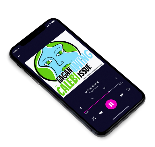 3D view of Premade Podcast Album Cover - Malibu #7847 | AlbumArtZone*