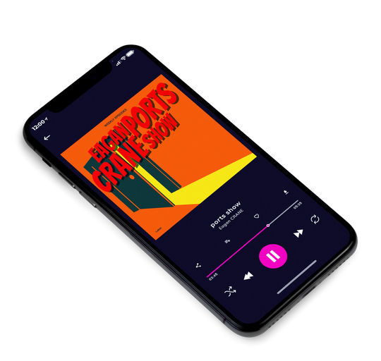 3D view of Premade Podcast Album Cover - Heavy Metal #7851 | AlbumArtZone*