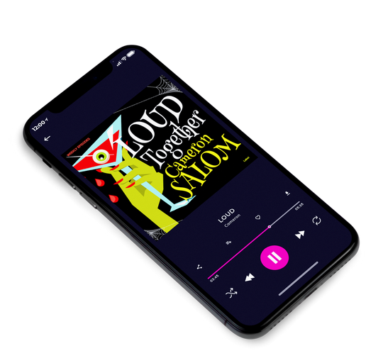 3D view of Premade Podcast Album Cover - Rangoon Green #7862 | AlbumArtZone*