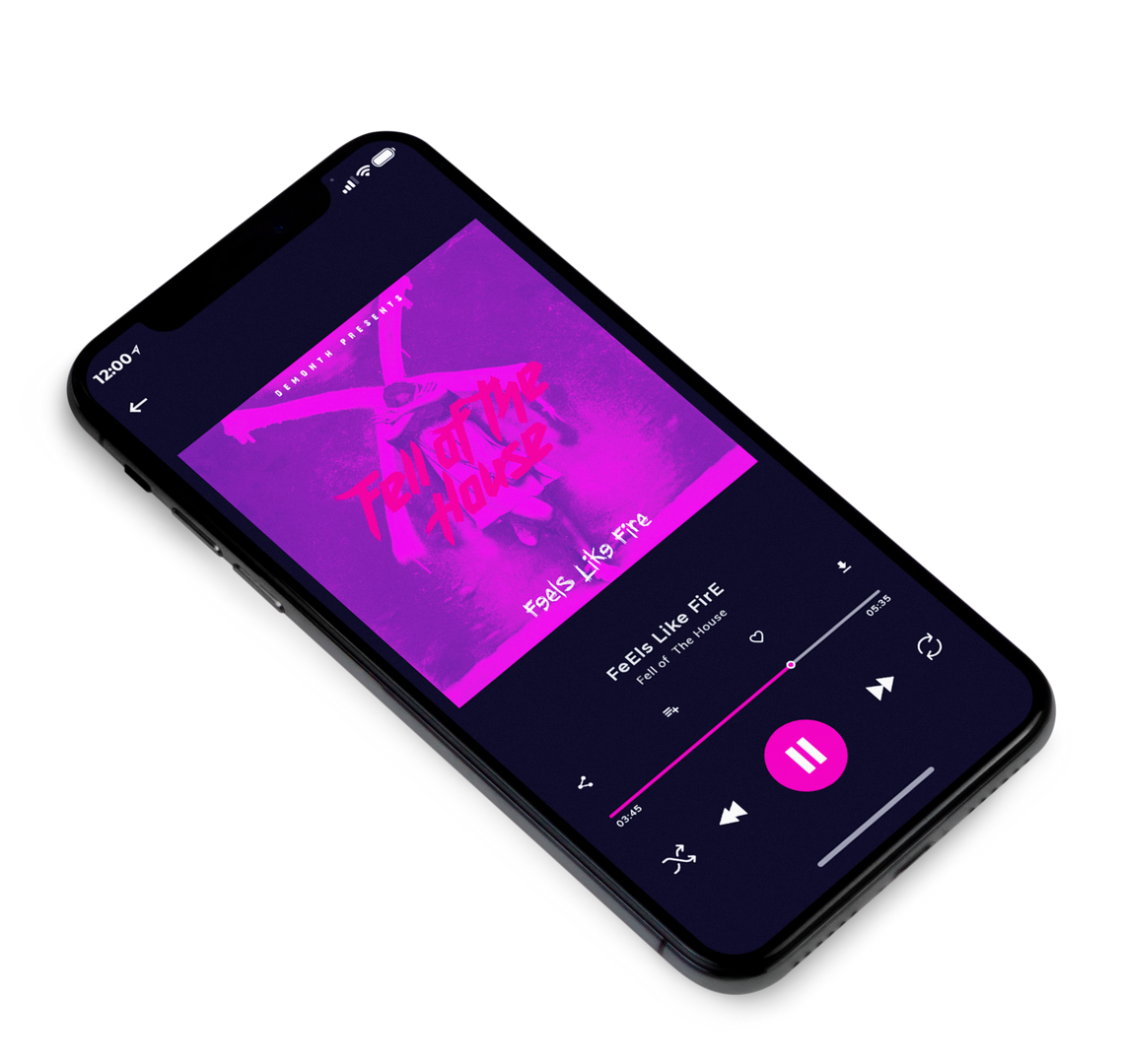 3D view of Premade Rock,Punk & Alternative Album Cover - Seance #7976 | AlbumArtZone*