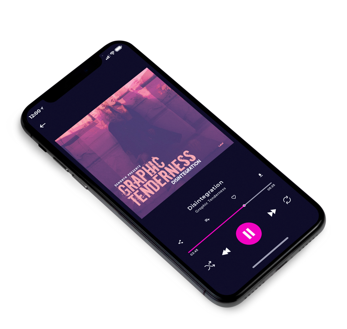 3D view of Premade Rock,Punk & Alternative Album Cover - Voodoo #7990 | AlbumArtZone*