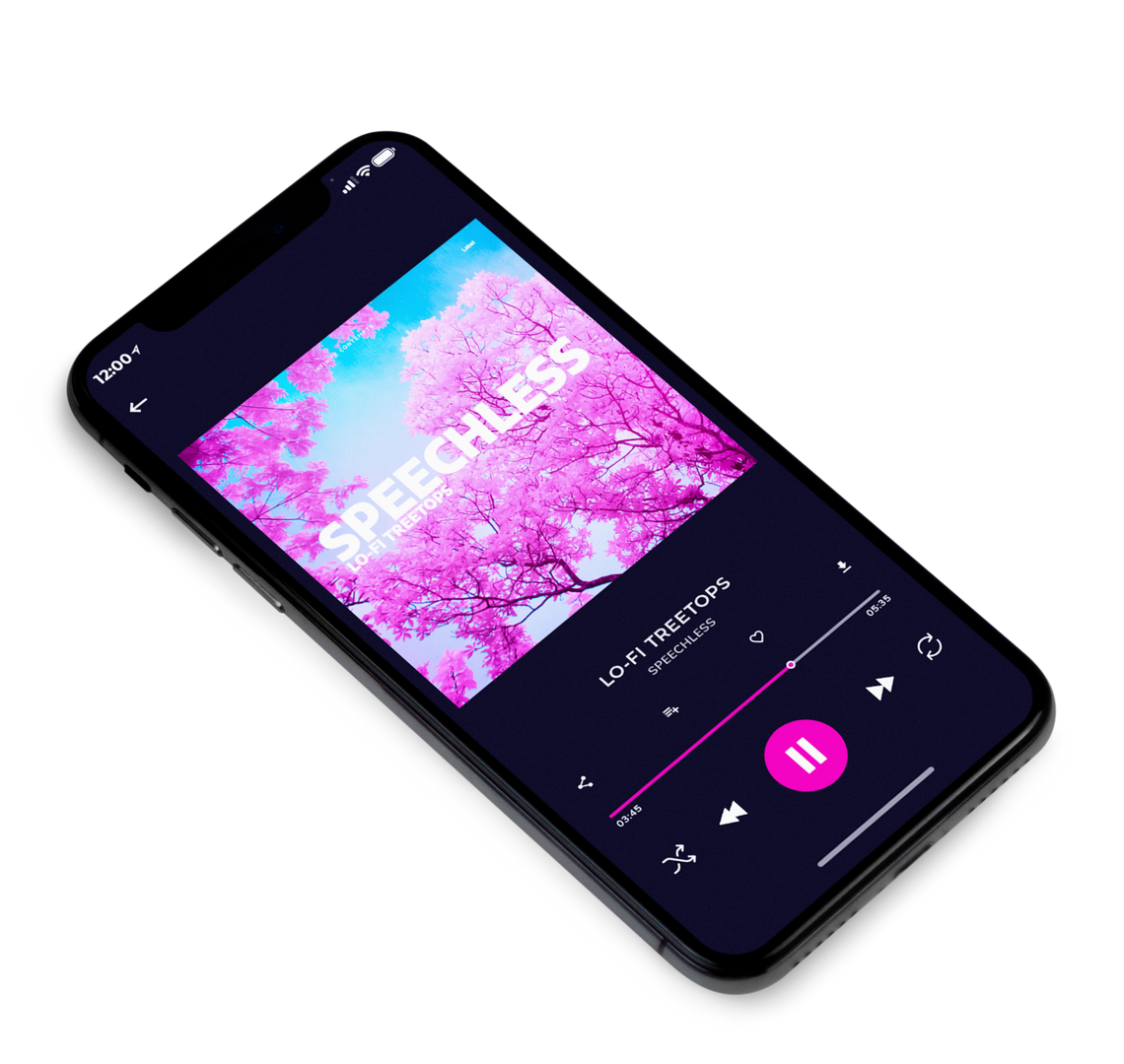 3D view of Premade Pop Album Cover - Lavender #8100 | AlbumArtZone*
