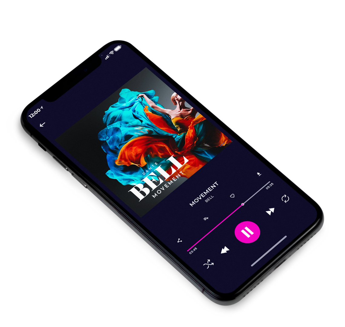 3D view of Premade Pop Album Cover - Mojo #8217 | AlbumArtZone*