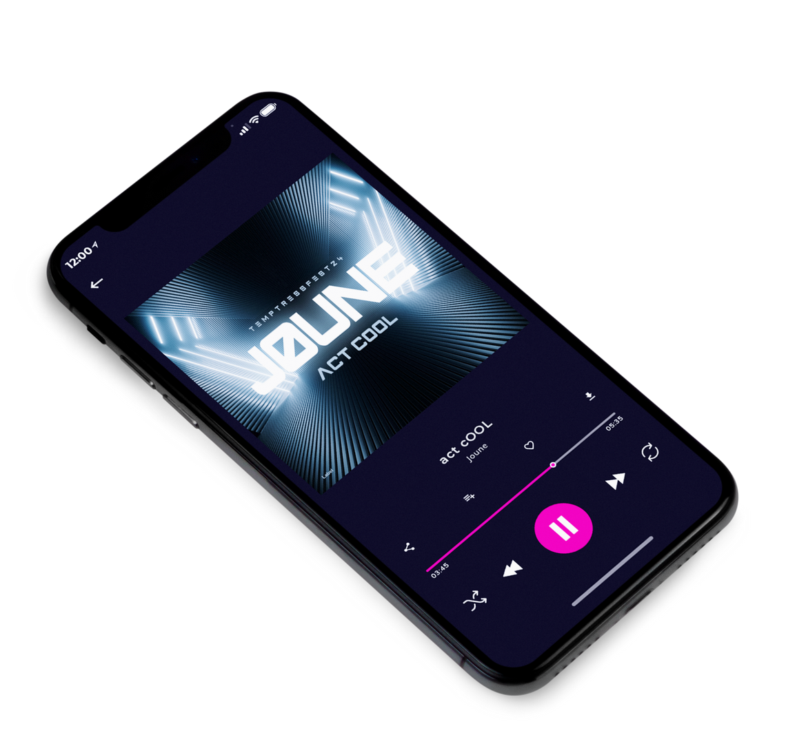 3D view of Premade Dance & House Album Cover - Mirage #8278 | AlbumArtZone*