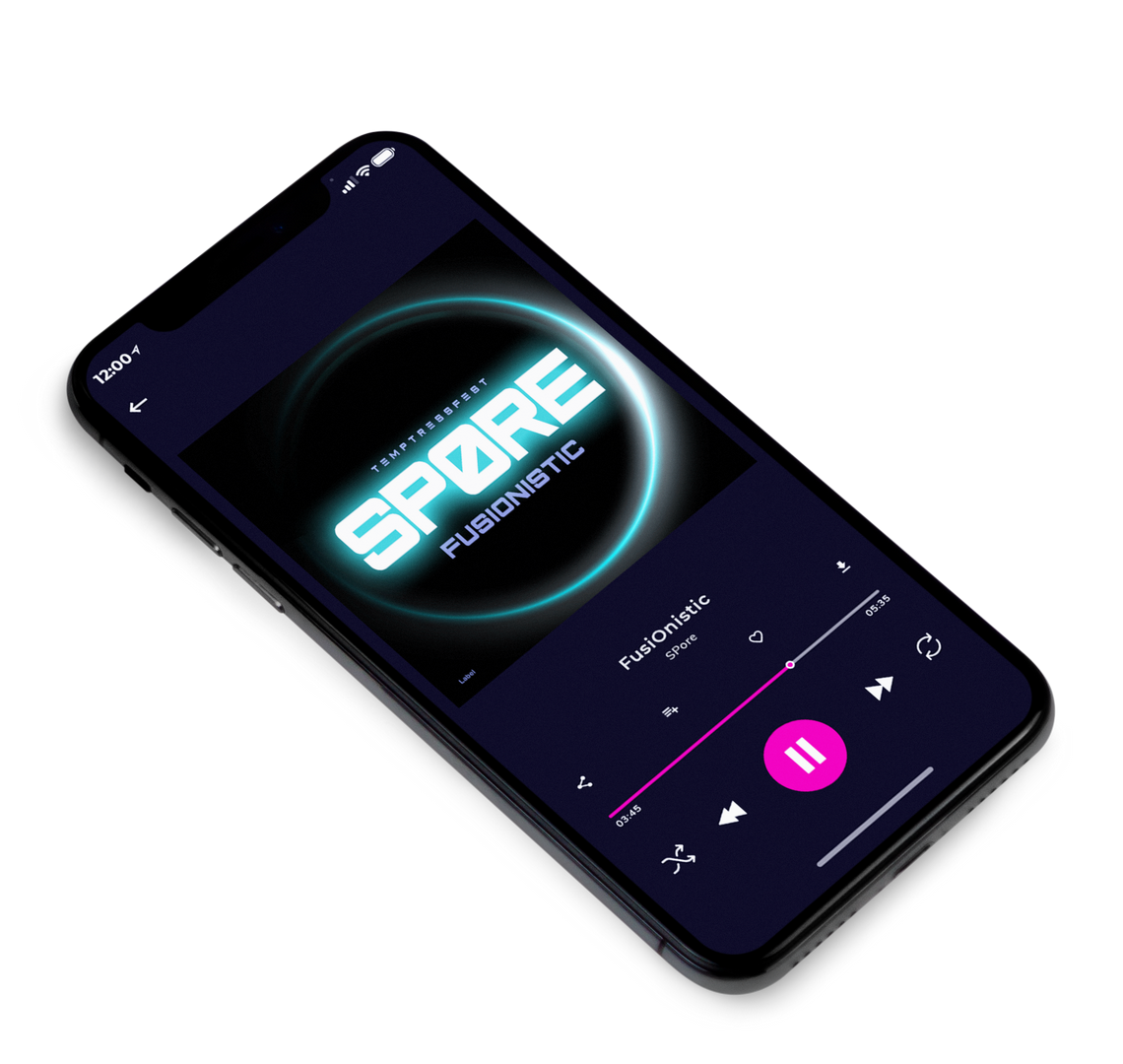 3D view of Premade Dance & House Album Cover - Bunker #8283 | AlbumArtZone*