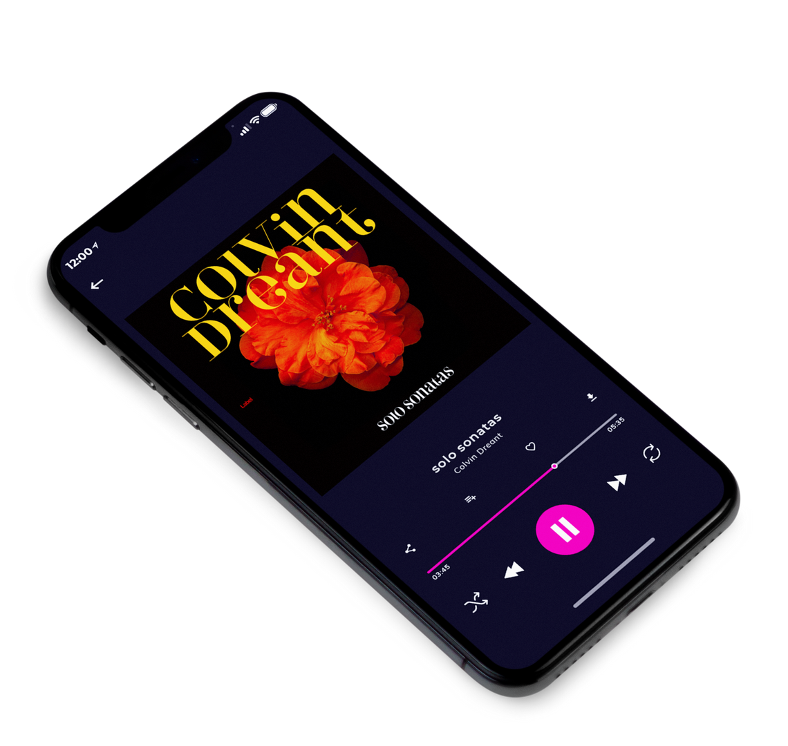 3D view of Premade Pop Album Cover - Asphalt #8401 | AlbumArtZone*