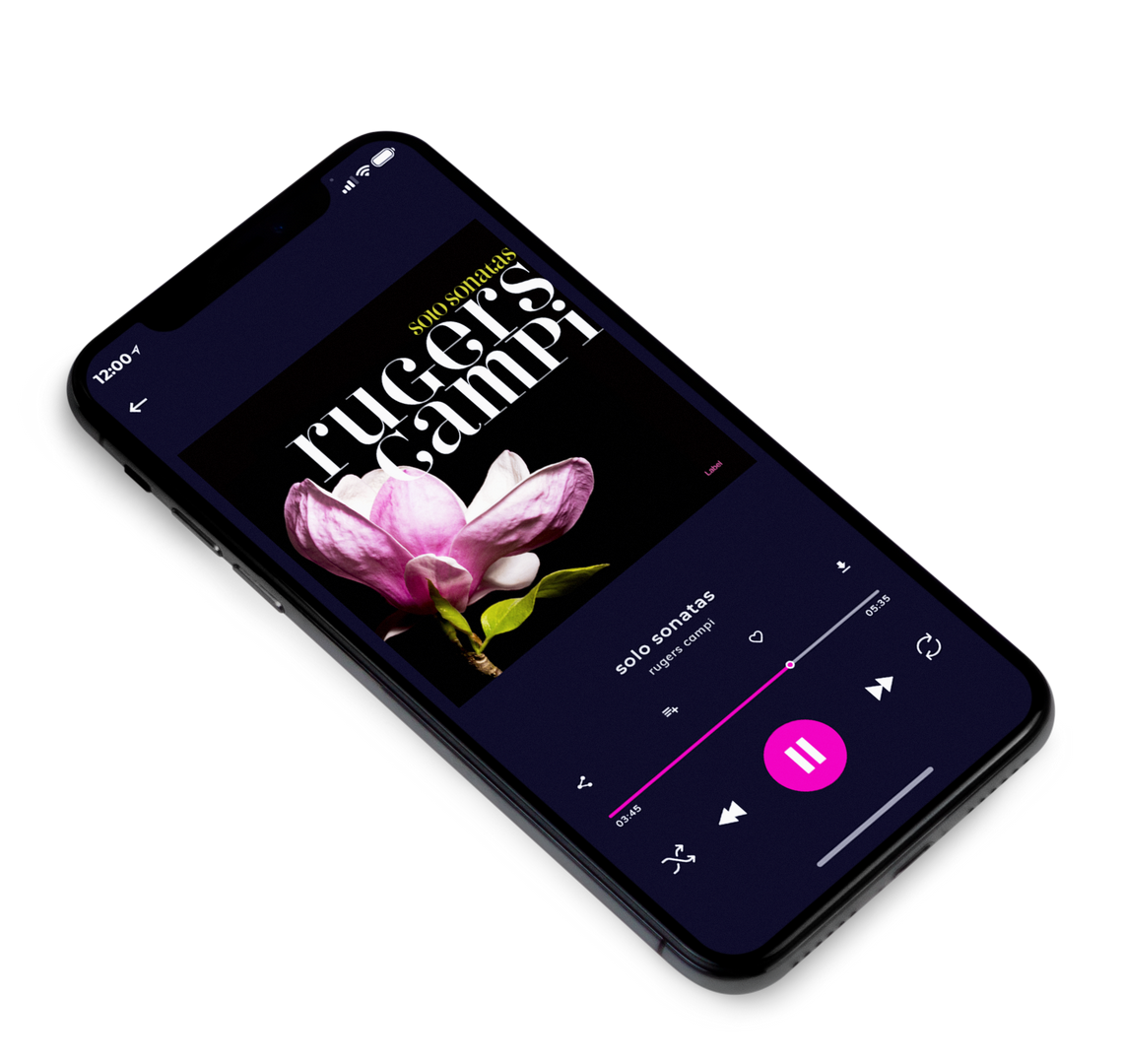 3D view of Premade Pop Album Cover - Careys Pink #8402 | AlbumArtZone*