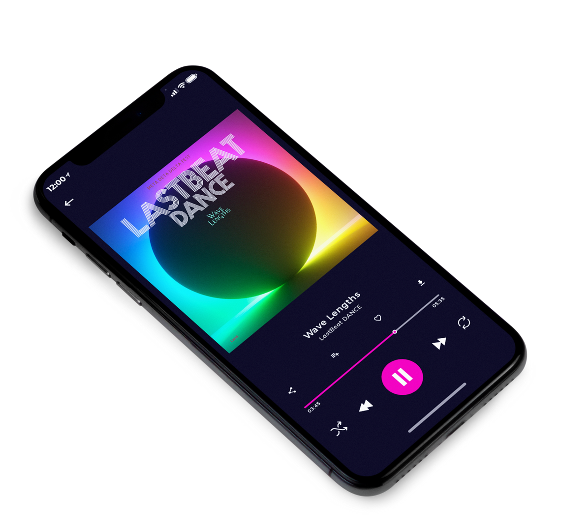 3D view of Premade EDM, House & Dub Album Cover - Can Can #8581 | AlbumArtZone*