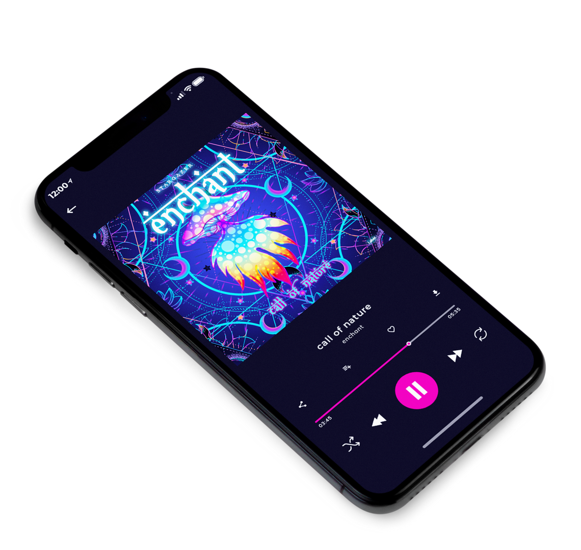 3D view of Premade Electronica & Ambient Album Cover - Bay Of Many #8707 | AlbumArtZone*
