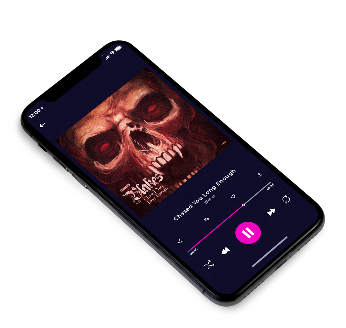 3D view of Premade Heavy Metal & Gothic Metal Album Cover - Tamarind #8731 | AlbumArtZone*