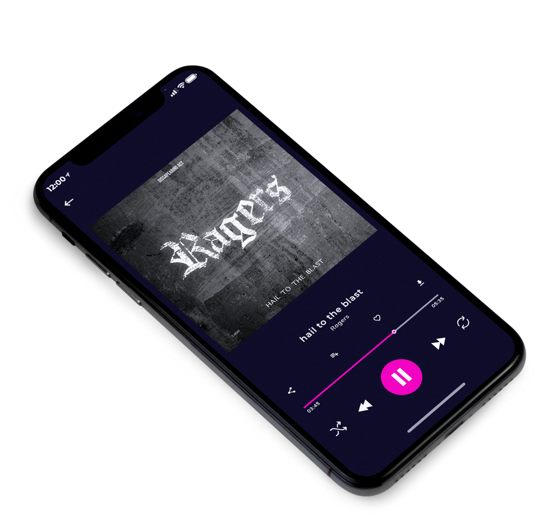 3D view of Premade Heavy Metal & Gothic Metal Album Cover - Tundora #8795 | AlbumArtZone*