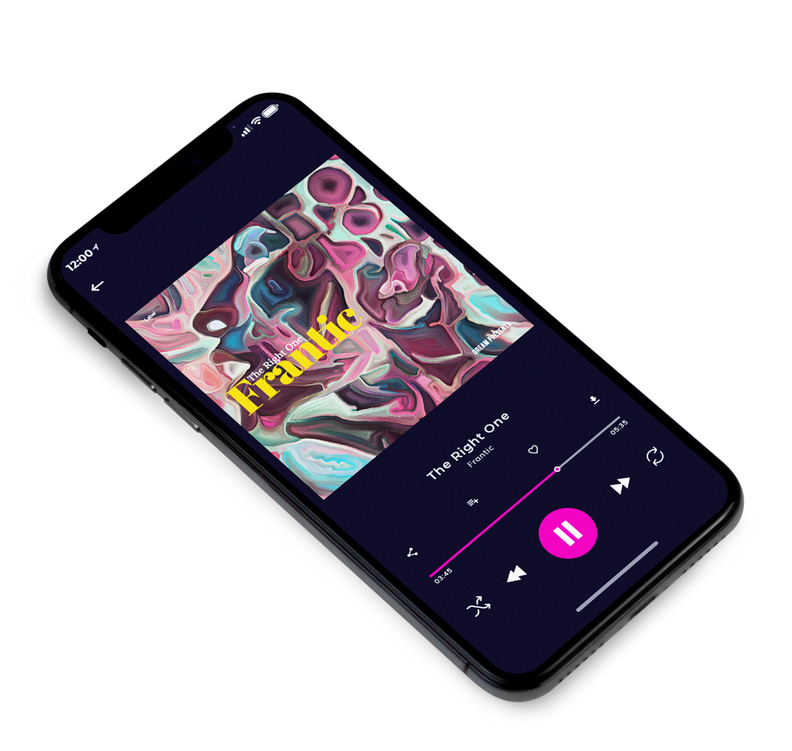3D view of Premade Contemporary Music Album Cover - Matterhorn #8821 | AlbumArtZone*