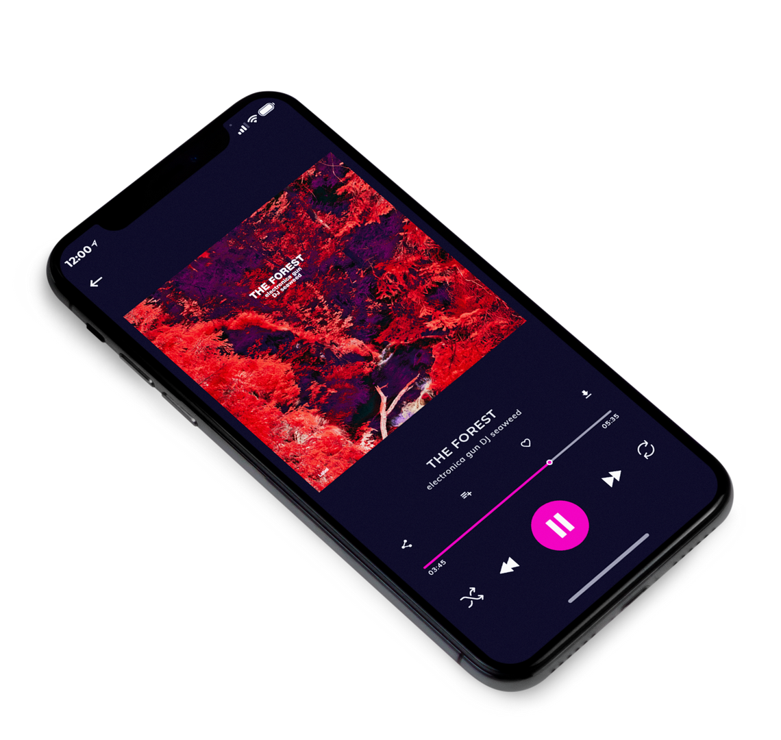 3D view of Premade Pop Album Cover - Valencia #8876 | AlbumArtZone*