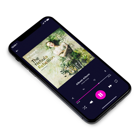 3D view of Premade Classical & Romantic Music Album Cover - Swamp Green #10460 | AlbumArtZone*