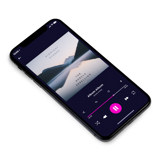 3D view of Premade Podcast Album Cover - Nobel #10485 | AlbumArtZone*
