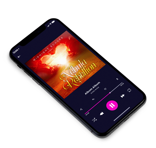 3D view of Premade Podcast Album Cover - Pueblo #10499 | AlbumArtZone*