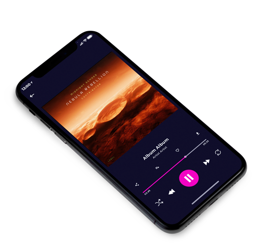3D view of Premade Electronica & Ambient Album Cover - Di Serria #10522 | AlbumArtZone*