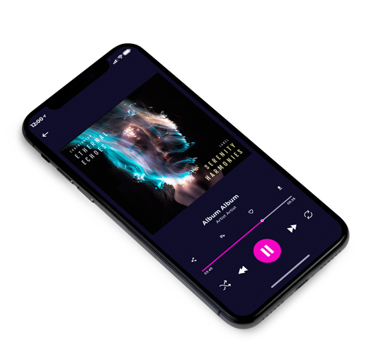 3D view of Premade Pop Album Cover - Woodsmoke #10610 | AlbumArtZone*