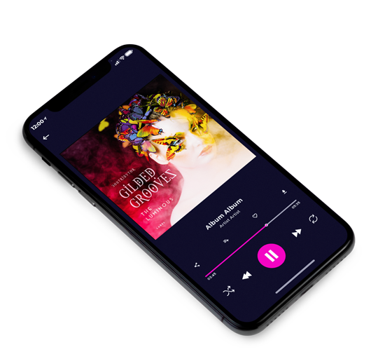 3D view of Premade Contemporary Music Album Cover - Coffee Bean #10622 | AlbumArtZone*