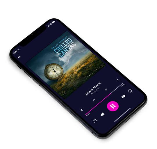3D view of Premade Indie & Folk Music Album Cover - Outer Space #10676 | AlbumArtZone*
