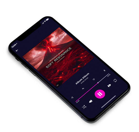 3D view of Premade Rock,Punk & Alternative Album Cover - Aubergine #10746 | AlbumArtZone*