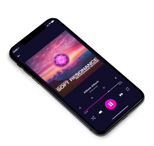 3D view of Premade Indie & Folk Music Album Cover - Thunder #10787 | AlbumArtZone*