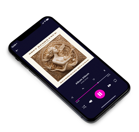 3D view of Premade Classical & Romantic Music Book Cover - Parchment #10797 | AlbumArtZone*