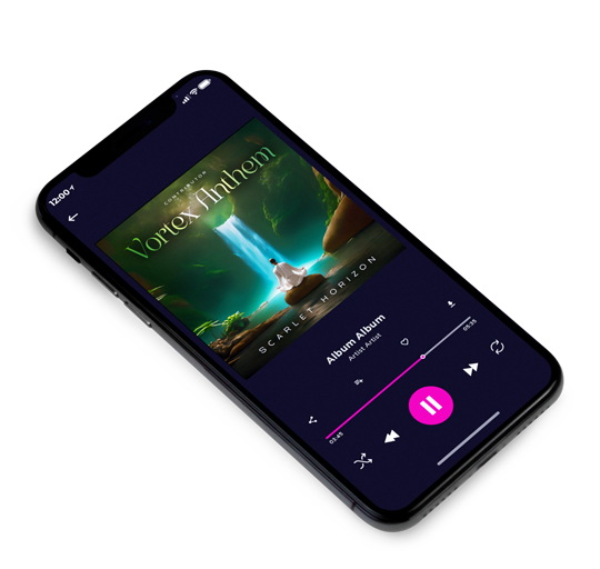 3D view of Premade Podcast Album Cover - Green Kelp #10856 | AlbumArtZone*