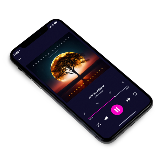 3D view of Premade Electronica & Ambient Album Cover - Di Serria #10906 | AlbumArtZone*