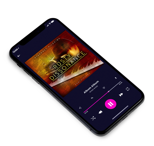 3D view of Premade Traditional Jazz & Blues Album Cover - Rebel #10953 | AlbumArtZone*