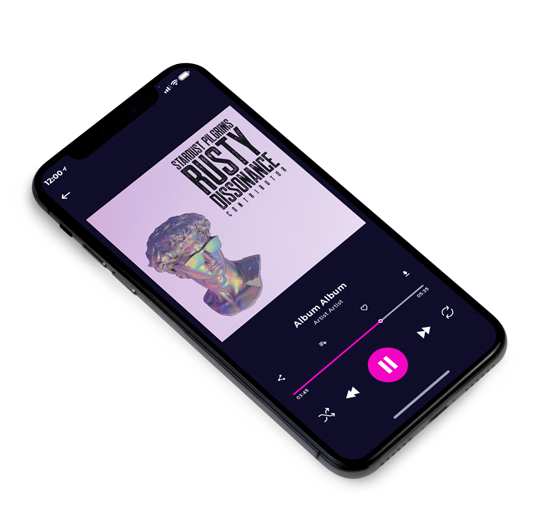 3D view of Premade Pop Album Cover - London Hue #10958 | AlbumArtZone*