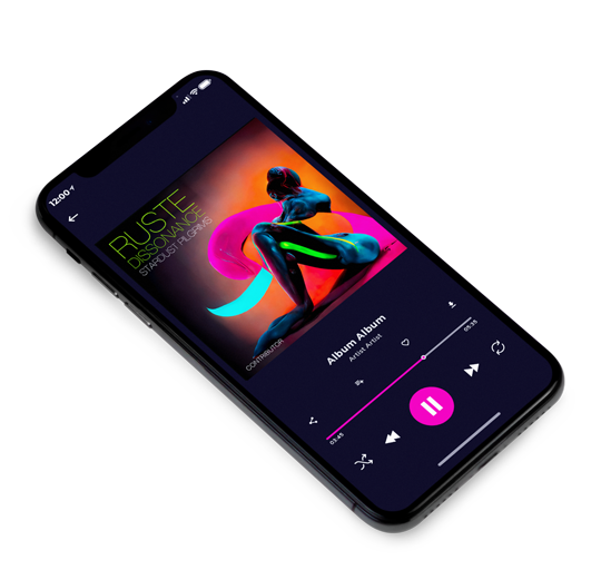 3D view of Premade EDM, House & Dub Album Cover - Cocoa Brown #10963 | AlbumArtZone*